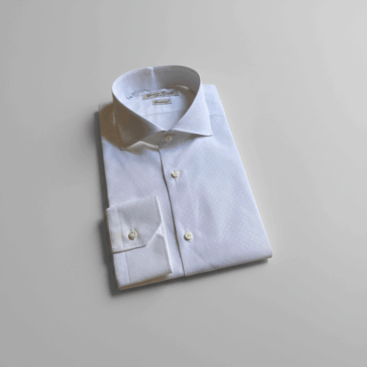 Herren Hemd Jacquard - 100% Baumwolle - Soft Quality