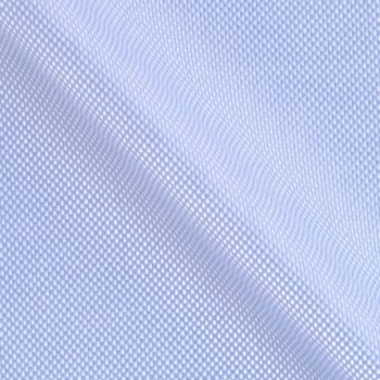 Azur blauer Oxford Stoff