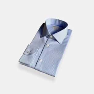 Streifen Business Hemd für das klassische Büro Outfit