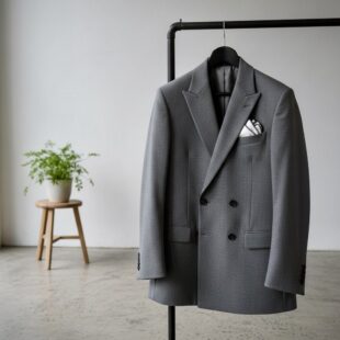 Einstecktuch Baumwolle - Navy Blau