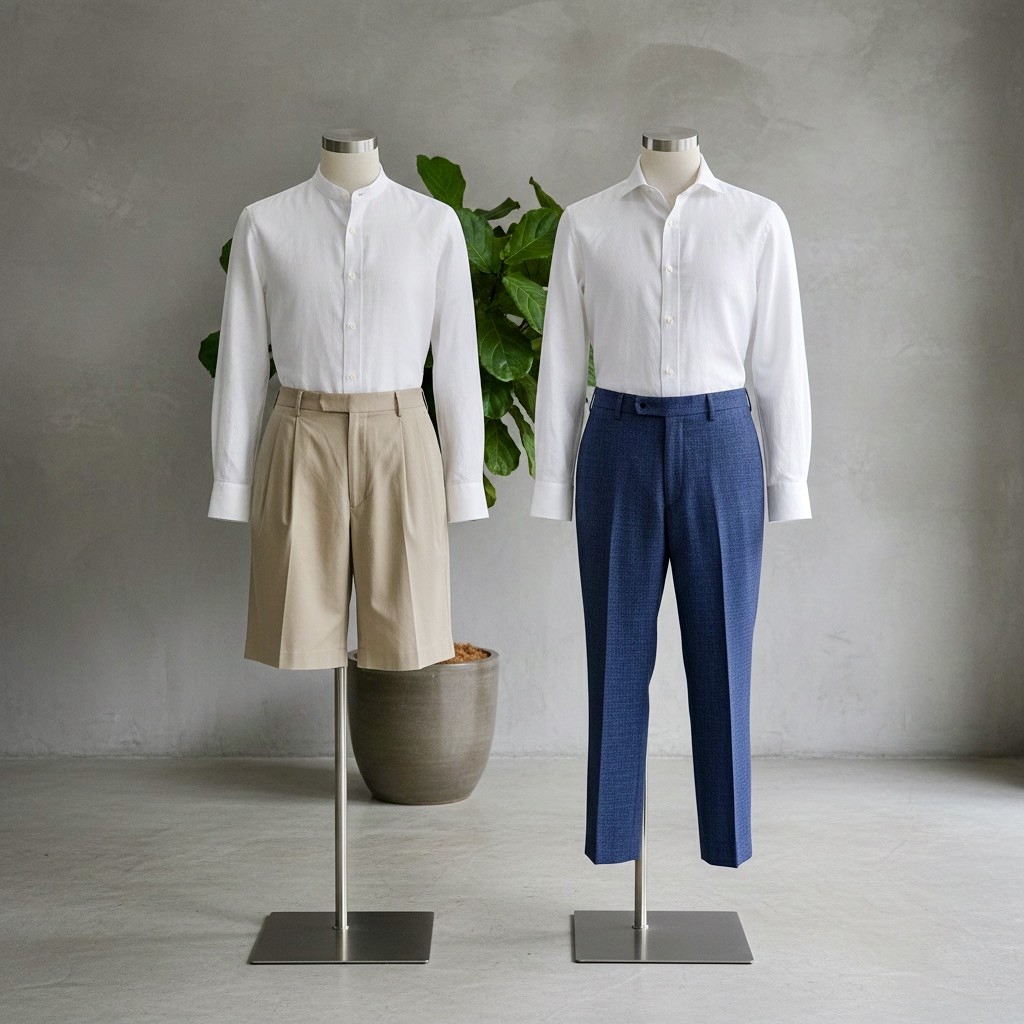 Leichte Sommerhemden Leinen