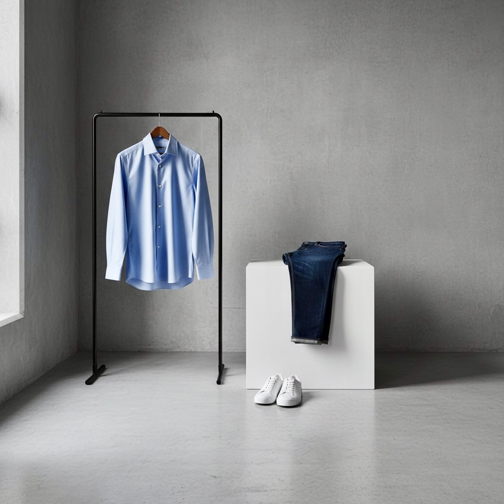 Trendige Oxford Hemden kommen heute besonders gut an.