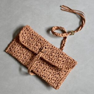 Mini Tasche aus Lederimitat