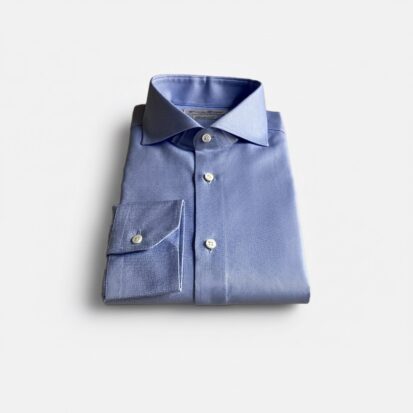 Herren Oxford Hemd Haifisch - 100% Baumwolle - Zwirn