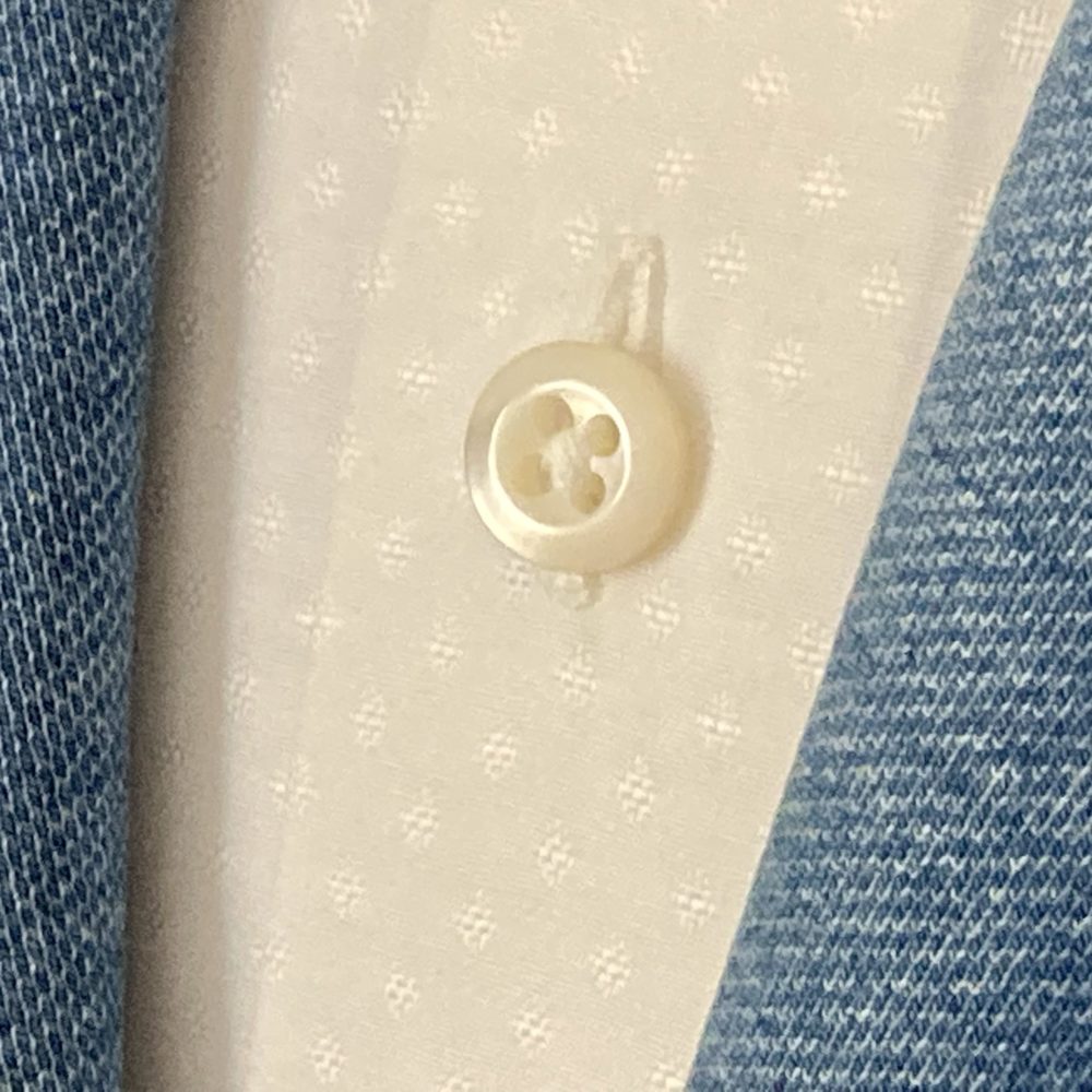 Herren Hemd mit Jacquard Muster, extra fine – Bild 5