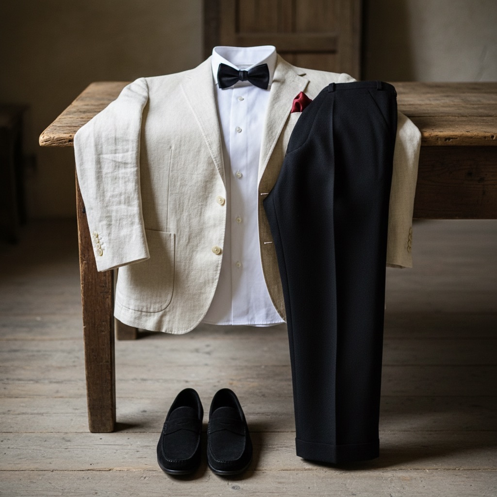 Das weisse Hemd mit Fliege ist auch Smart überaus angesagt.