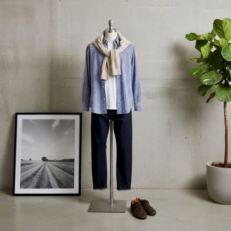 Karo Hemd Button Down
