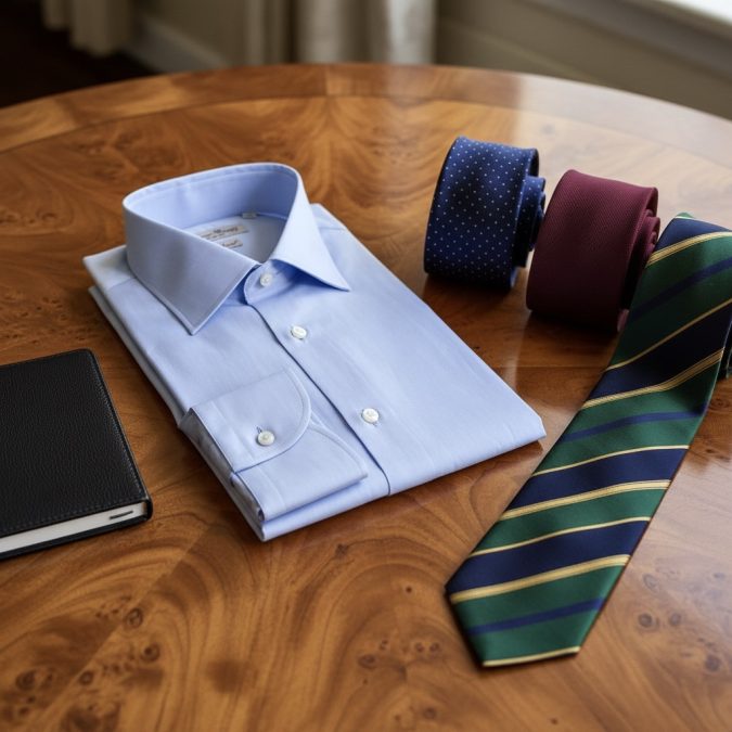 Hochwertige Business Hemden bieten schöne Stoffqualitäten und eine gute Passform.