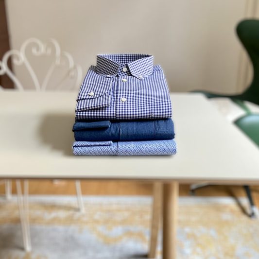 Sportliches Button Down Hemd mit Karo Muster