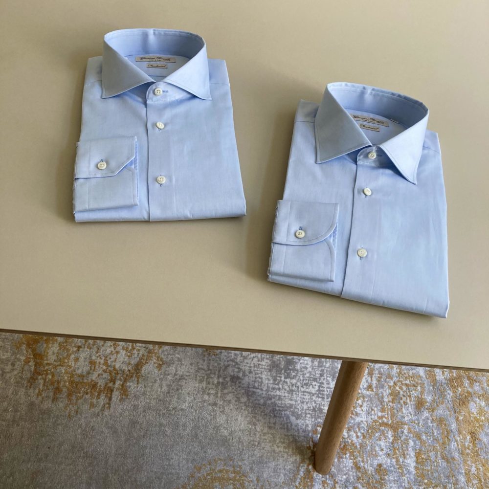 Business Hemden Blau