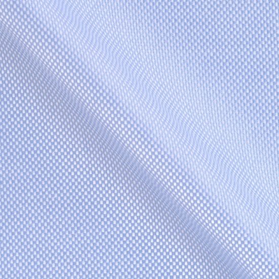 Blauer Oxford Stoff